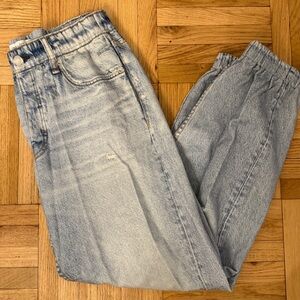 Rag & Bone Light Blue Sweatpant Jogger Jeans